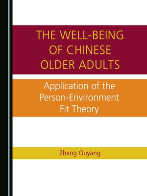 cover image of The Well-being of Chinese Older Adults